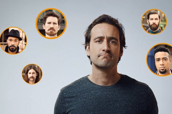 Near-realistic rendering of beards for the Philips Grooming app